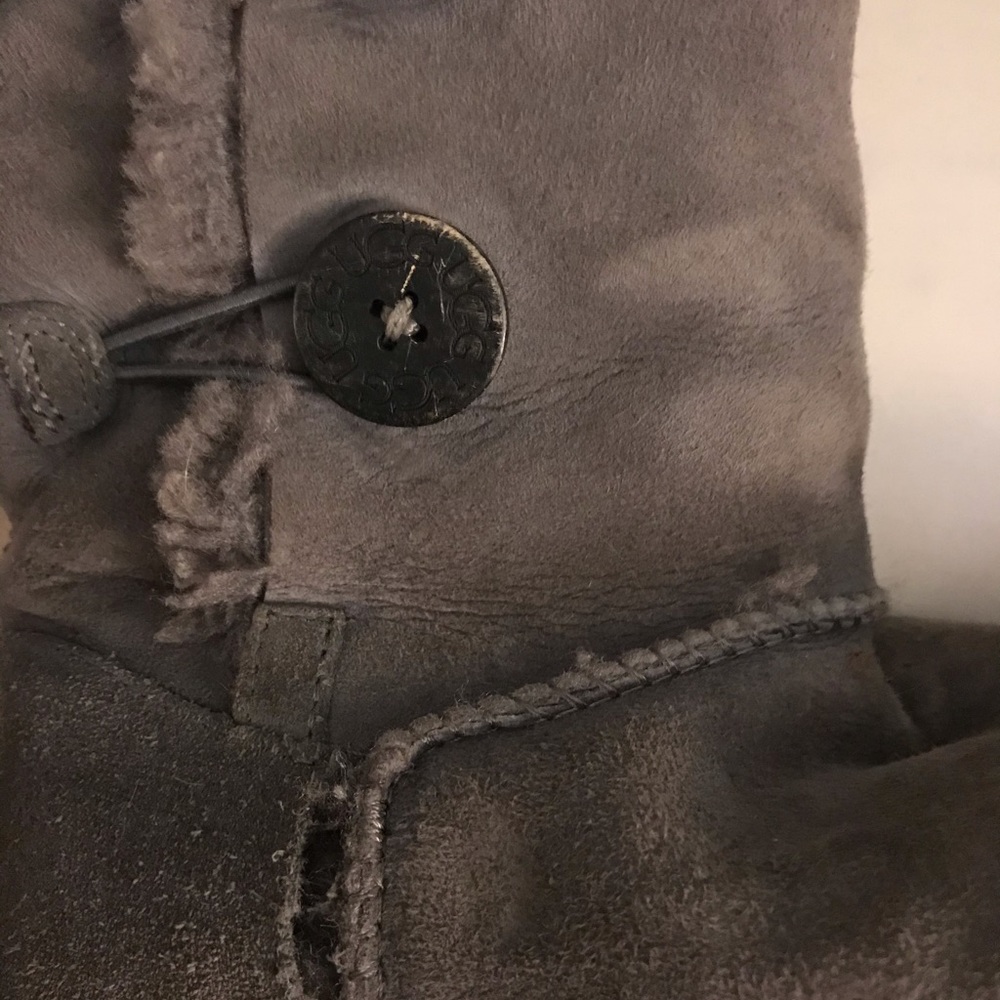 Ugg Bailey Button Tall Boot Grey - image 3